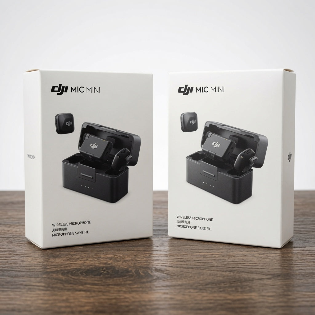 DJI Mic 2 – Professional Wireless Microphone System (2TX + 1RX)
