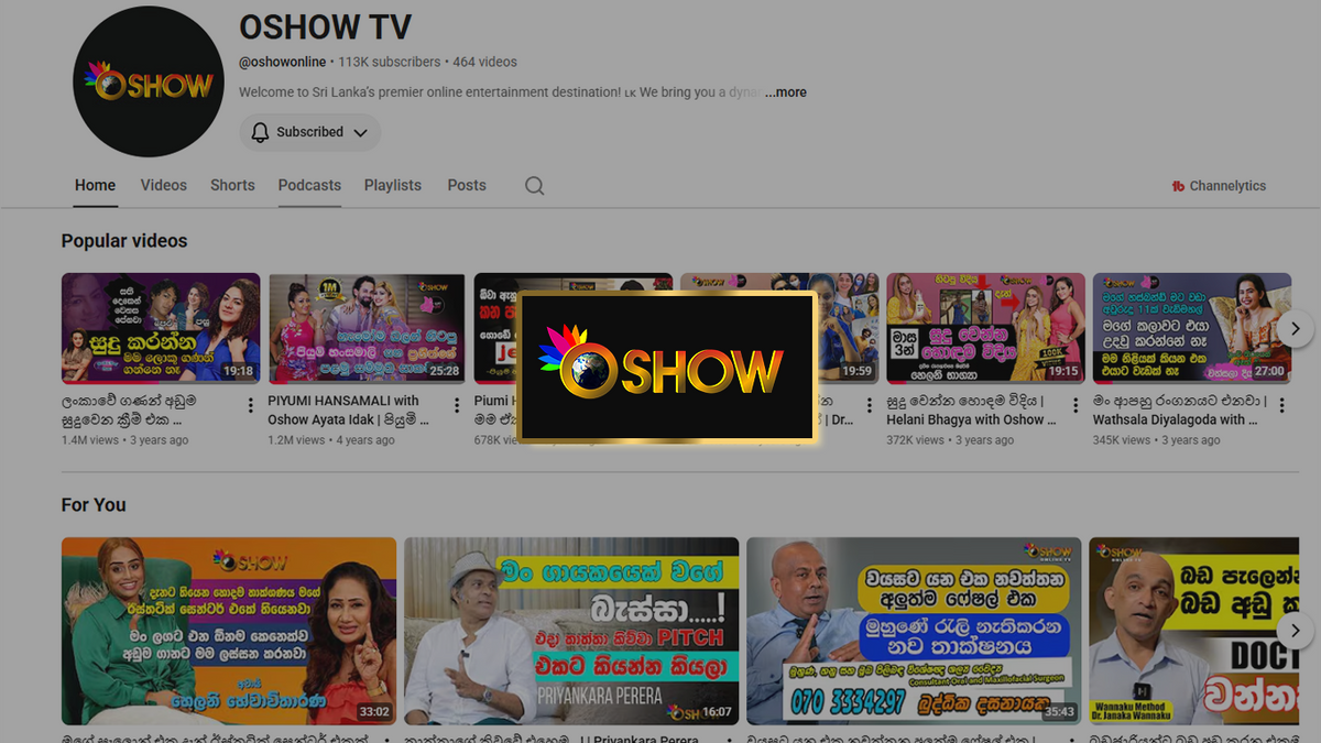 Client Spotlight: Oshow TV / Star Events (Pvt) Ltd — Sri Lanka's Premier Event & Television Powerhouse