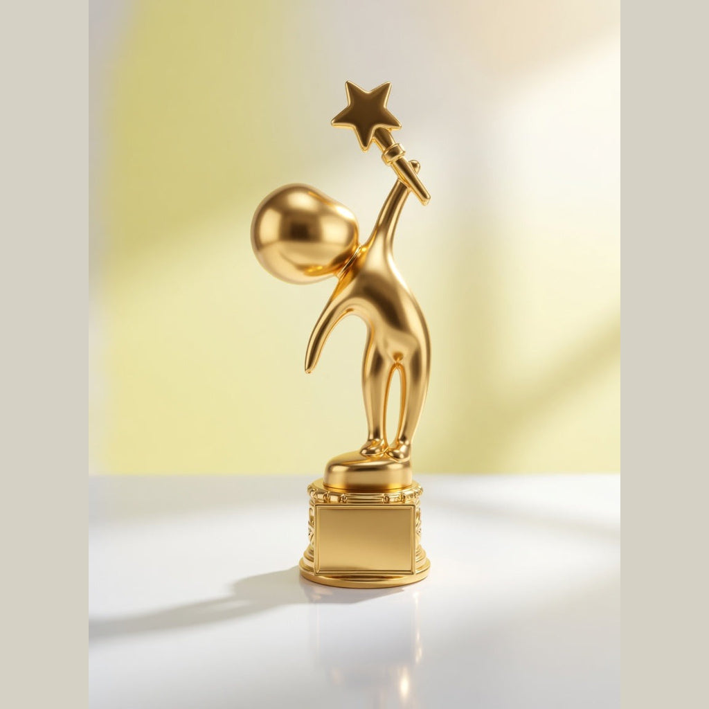 Golden Star Kid’s Achievement Trophy