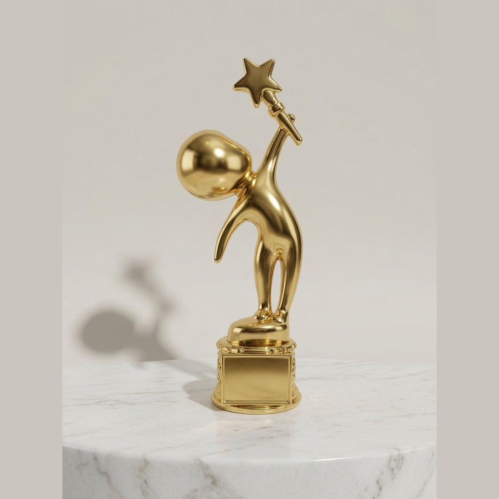 Golden Star Kid’s Achievement Trophy