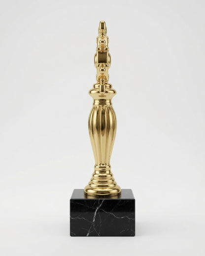 Golden Buddhist Trophy – Premium Buddhist Award