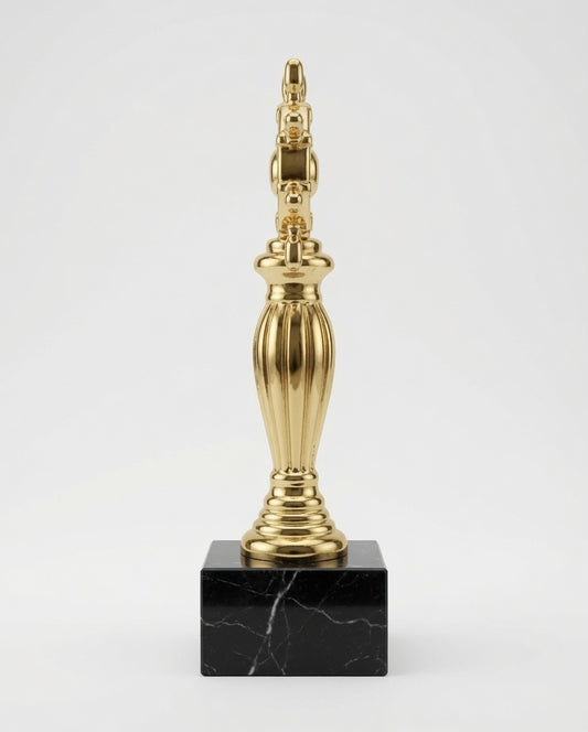 Golden Buddhist Trophy – Premium Buddhist Award