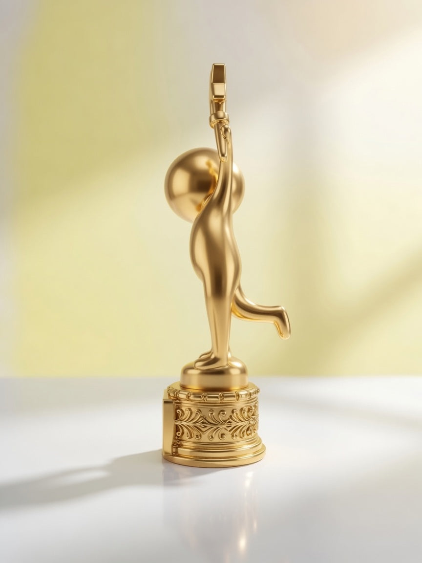 Golden Star Kid’s Achievement Trophy