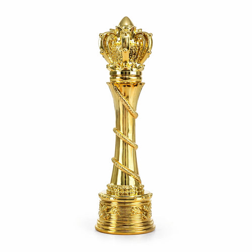 Royal Golden Crown Trophy – Premium Champion Award with Engraving Plaque